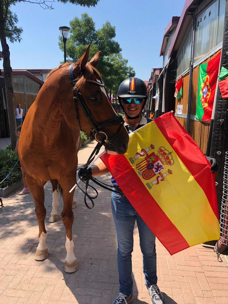 DIEGO MARTINEZ DEL MORAL TRIUNFA EN EL CAMPEONATO DE EUROPA DE DOMA CLÁSICA CELEBRADO EN ITALIA